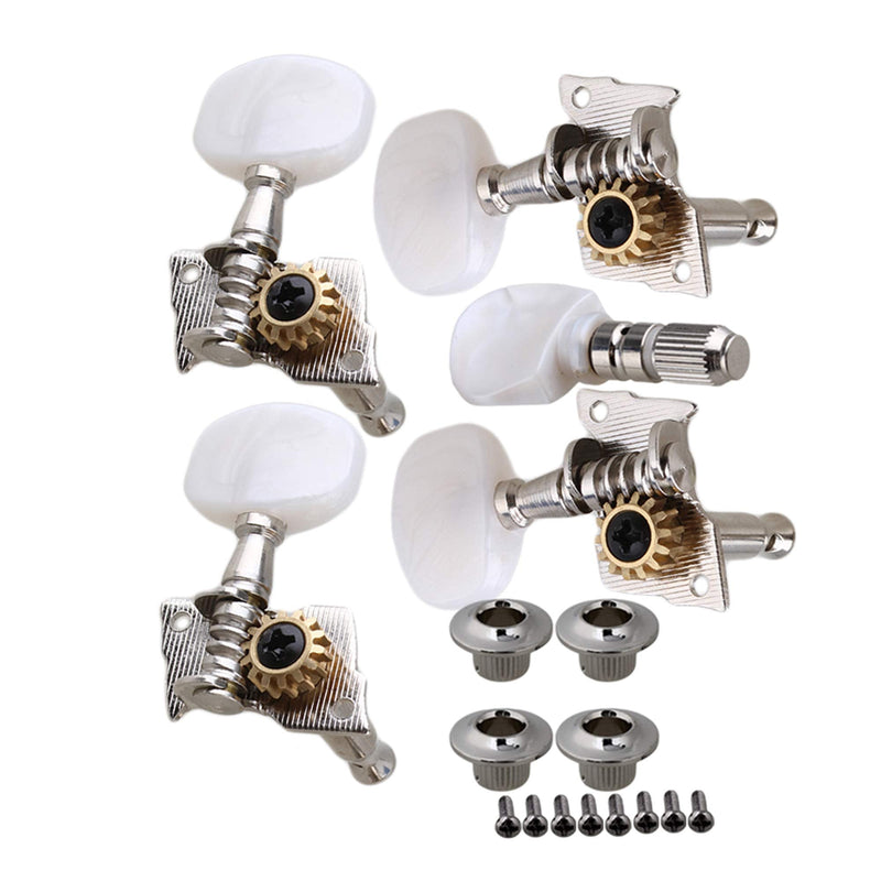 [AUSTRALIA] - 2R2L Semiclosed Banjo Strings Tuning Pegs Tuners Machine Heads Turning Keys 