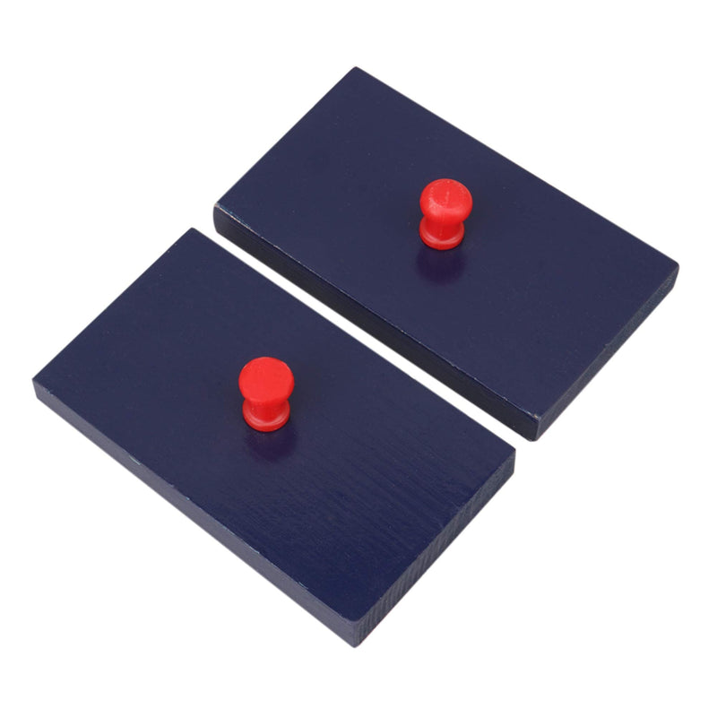 [AUSTRALIA] - Sand Block Musical Accessories Parts Wood Color Instruments Sand Blocks Wood Blocks Pack of 2 