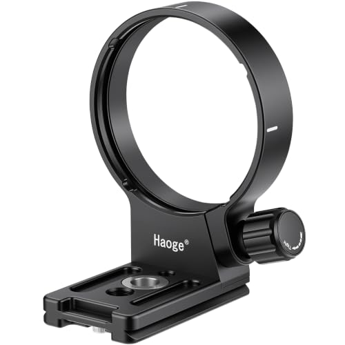 Haoge LMR-OM415 Lens Collar Replacement Foot Tripod Mount Ring for Olympus M.ZUIKO Digital ED 40-150mm F2.8 PRO,90mm F3.5 Macro is PRO Lens Built-in Arca Swiss Type Quick Release Plate