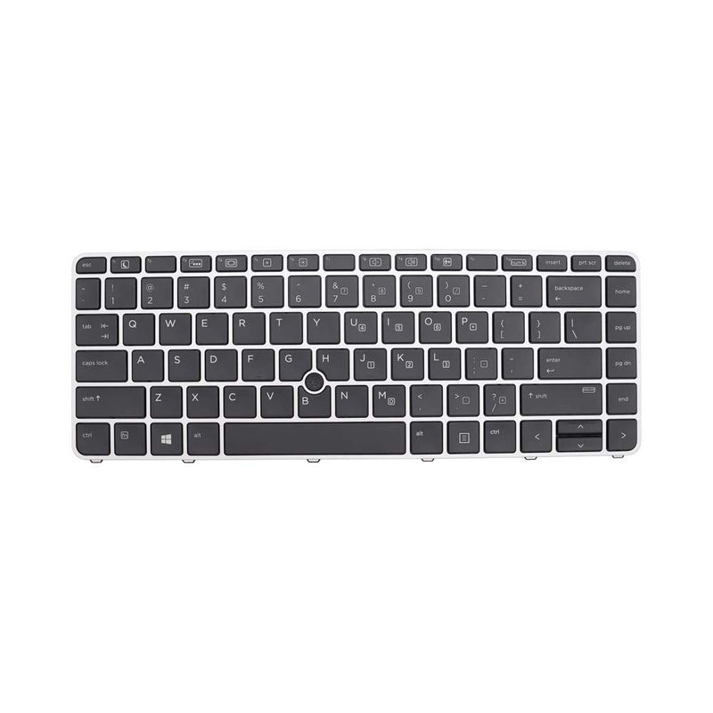 New Replacement for HP EliteBook 840 G3/745G3 Zbook 14u G4 Keyboard, US - 836308-001/821177-001/819877-001 - Backlit