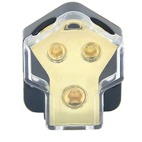 [AUSTRALIA] - KCT 0/2/4 Gauge in 4/8 Gauge Out 2 Way Amp Power Distribution Block for Car Audio Splitter 