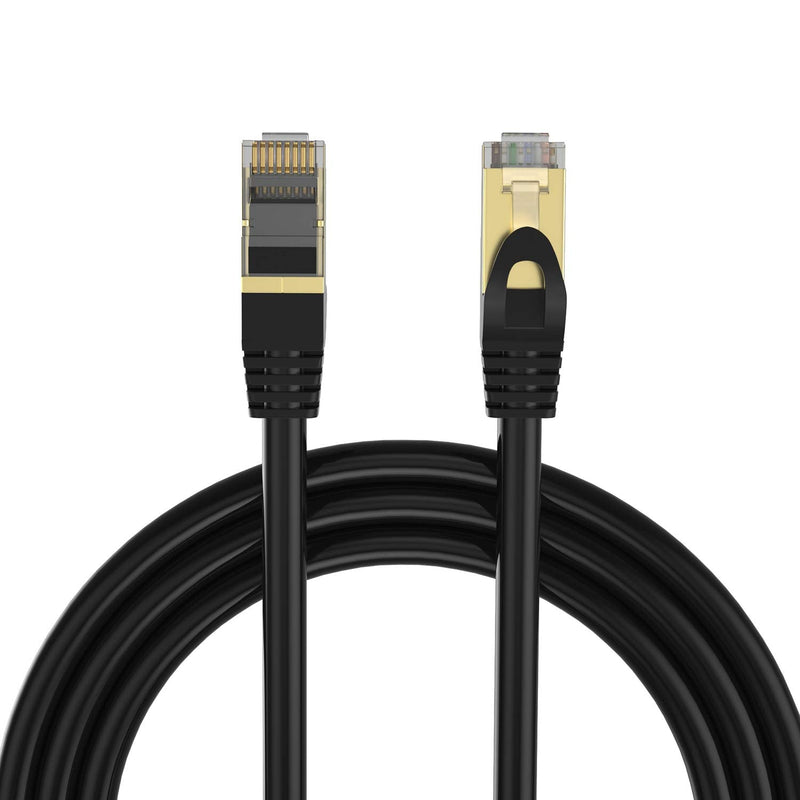 [AUSTRALIA] - SHD Cat8 Ethernet Cable Cat8 Network LAN Cable High Speed 40Gbps 2000Mhz SFTP Patch Cord for Modem,Router,PC,Mac,Laptop-6 Feet 6FT 1PK 