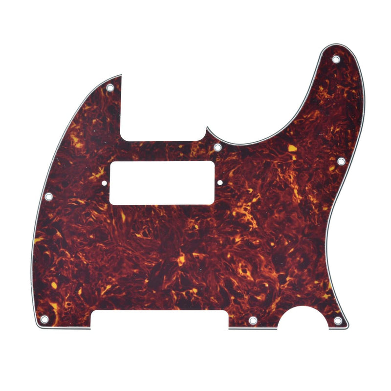 [AUSTRALIA] - Dopro Tele Guitar Pickguard Scratch Plate with Mini Humbucker Pickup Hole fits USA/Mexican Fender Telecaster Vintage Tortoise 
