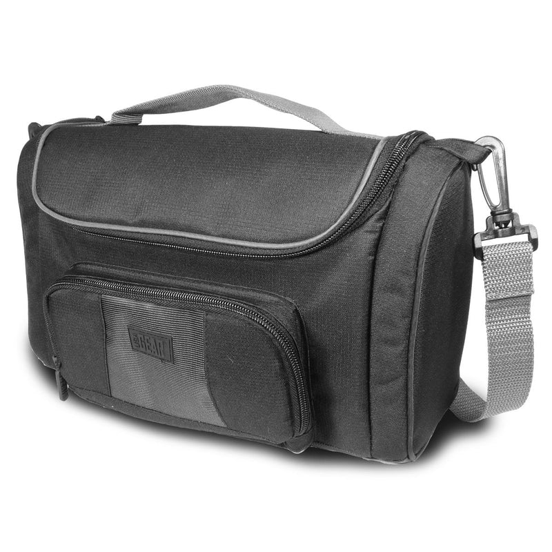USA GEAR Universal Tablet Messenger Bag - Tablet Bag Compatible with 11" iPad Pro, Lenovo Smart Tab 10.1, Galaxy Tab A 10.1, Galaxy Tab S5e 10.5 - Durable Exterior, Shoulder Strap, Adjustable Dividers