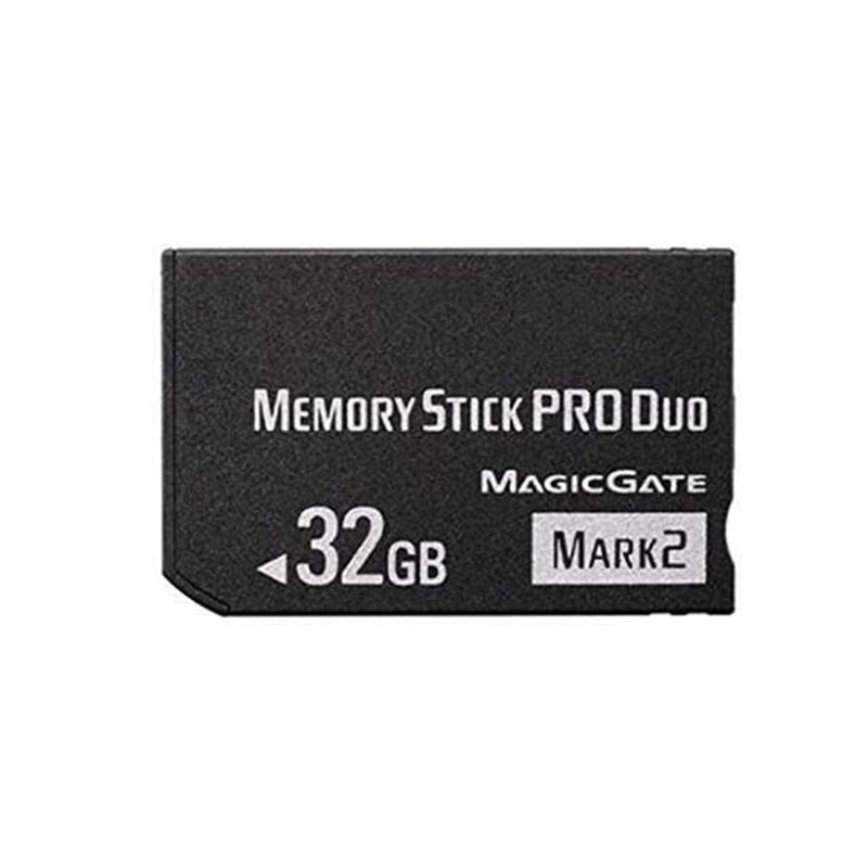 LILIWELL Original 32GB High Speed Memory Stick Pro Duo Mark2 32gb Cards PSP Game Camera Memory Card