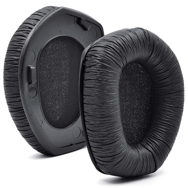 [AUSTRALIA] - defean RS165 175 185 195 Upgrade Quality Ear Pads Replacement Ear Cushion Foam Compatible with Sennheiser HDR RS165,RS175, RS185,RS195 RF Wireless Headphone,Added Thicknes(Wrinkle Artificial Leather) Wrinkle Artificial leather 