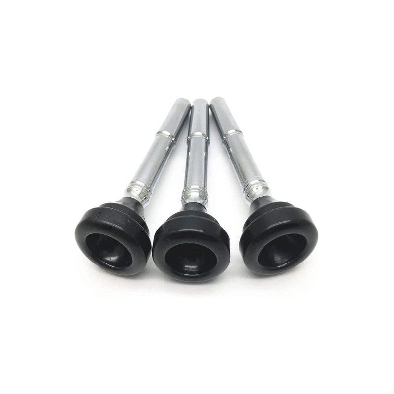 Liyafy 3pcs Trumpet Mouthpiece 3C 5C 7C Black Plastic and Metal Mouthpiece