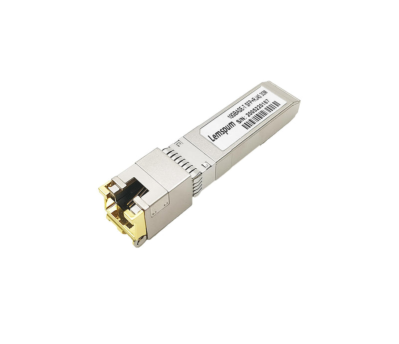 10GBASE-T SFP+ to RJ45 Transceiver, 10Gbe Copper 30m RJ-45 Optical Transceiver Module Widely Compatible with Cisco SFP-10G-T-S,Ubiquiti UniFi UF-RJ45-10G, Meraki,Mikrotik,Supermicro,1PC 10GBase-T: 30M