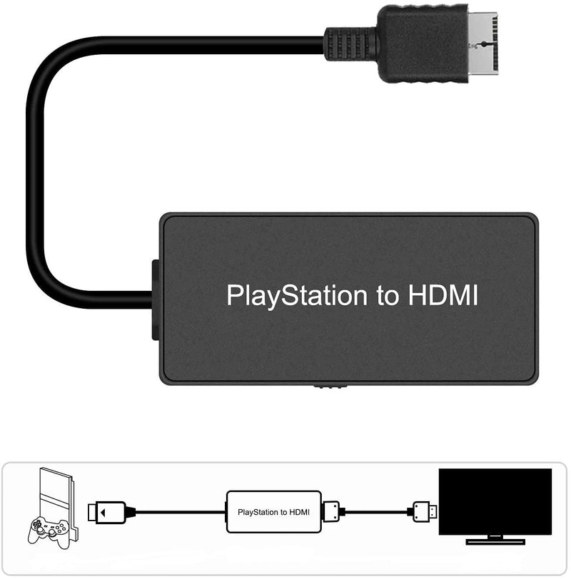 [AUSTRALIA] - ZUZONG PS2 to HDMI Converter - Supports 1080P/720P, Compatible with PS1, PS2, PS3 