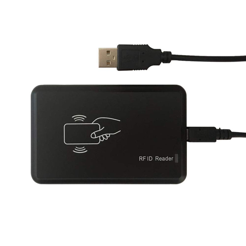 RFID Reader USB Reader 125KHz for EM4100 & 1326 Family Proximity Cards As USB Keyboard Input for Raspberry pi Linux Android Win Mac iOS + 3Pcs Card