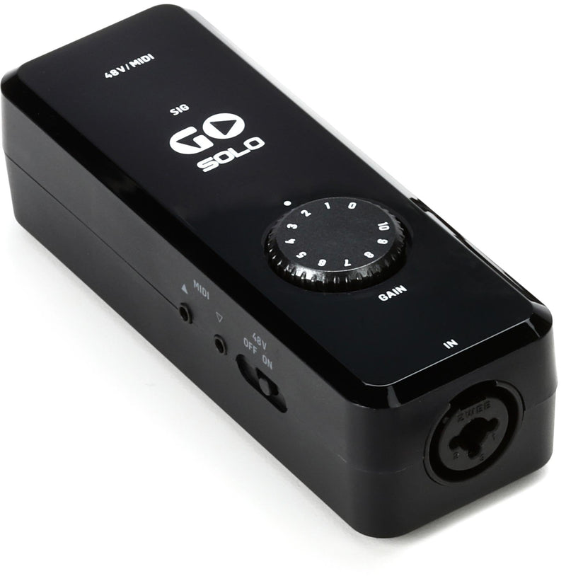 TC-Helicon GO SOLO Audio/MIDI Interface for Mobile Devices