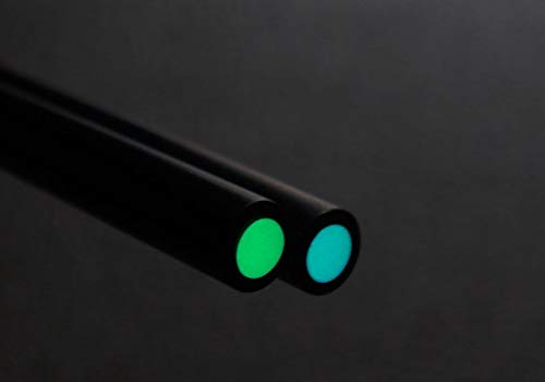 SBM & SGM series/with black pipe / 60mm length (inner 2mm, outside 3mm, glow Green) inner 2mm, outside 3mm