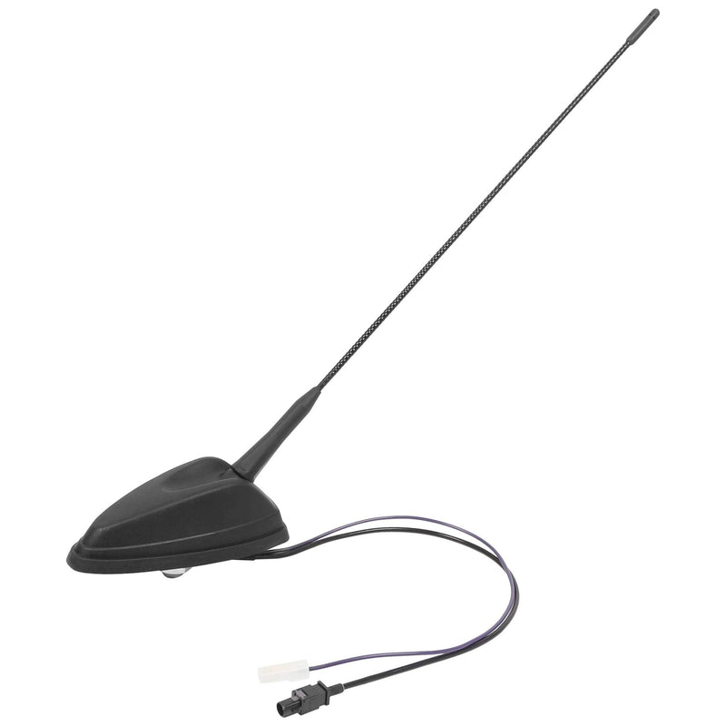 X AUTOHAUX Car Power Antenna Radio AM FM Signal Antenna Mast Roof Mounted Aerial Replace A9068200475 for Benz Sprinter 06-14 Black