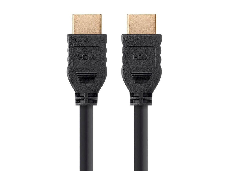 Monoprice 4K High Speed HDMI Cable - 4K@60Hz, 18Gbps, HDR, CL2 in-Wall Rated, No Logo, 8ft, Black - Pack of 5 5 Pack 8 Feet
