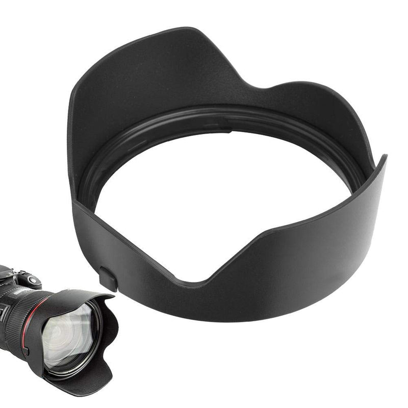 EW-88C Lens Hood, Camera Lens Sunshade Rainproof Cover Replacement for Canon EF24-70mm 24-70 II 82mm Lens