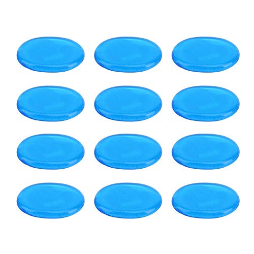 12Pcs Silicone Drum Dampeners Gel Pads,Drum Damper for Drums Tone Control