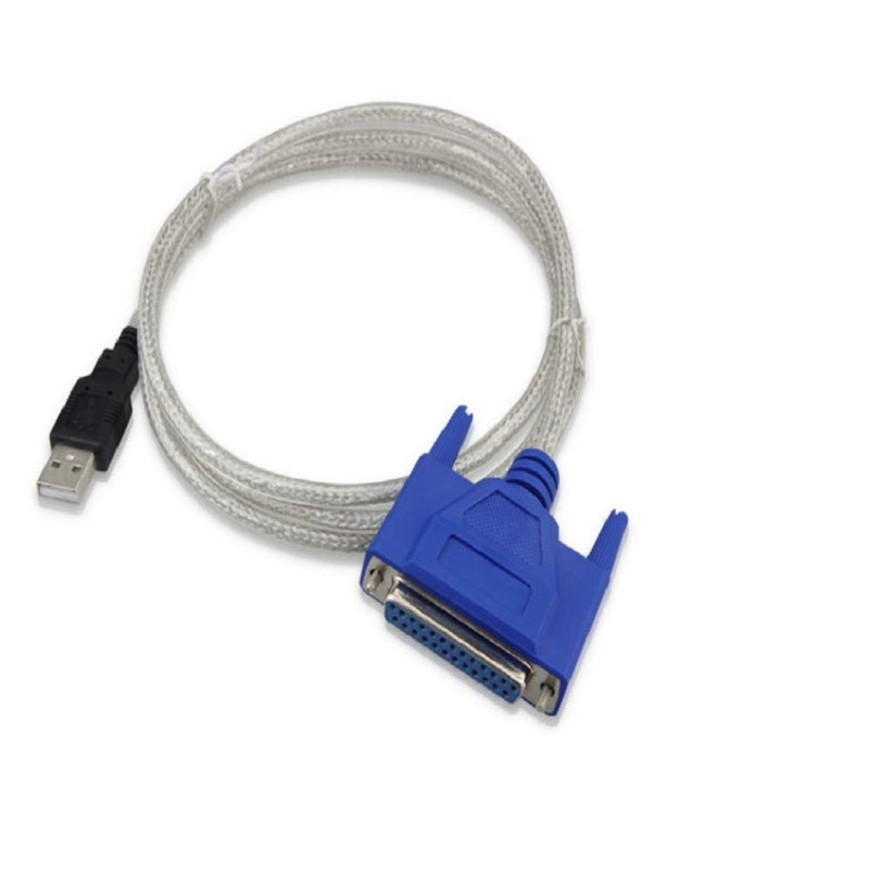 [AUSTRALIA] - WESAPPINC USB to 25PIN DB25 Parallel Printer Cable Adapter USB to Female Connector IEEE 1284 Converter for Laptop Desktop PC Supports Windows, Mac OS, Linux, 5ft 