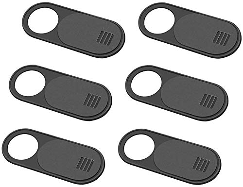 (California Webcam Cover Slide for Tesla Model 3 Y X S Interior Cabin Camera; Ultra-Thin Camera Blocker Protector to Protect Privacy Large Black Oval