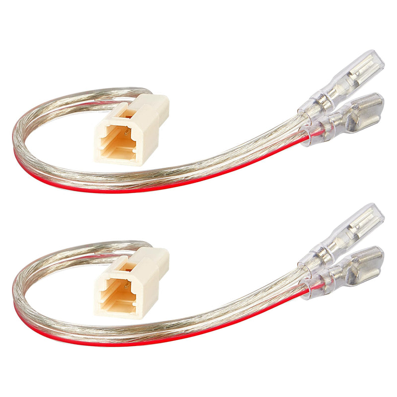 RED WOLF Car Dash Tweeter Speaker Wiring Harness Select for 2006-2020 Honda Civic Accord Odyssey, 2004-2020 Acura TL RDX Dashboard Audio Sound System Update Plug & Play 2PCS