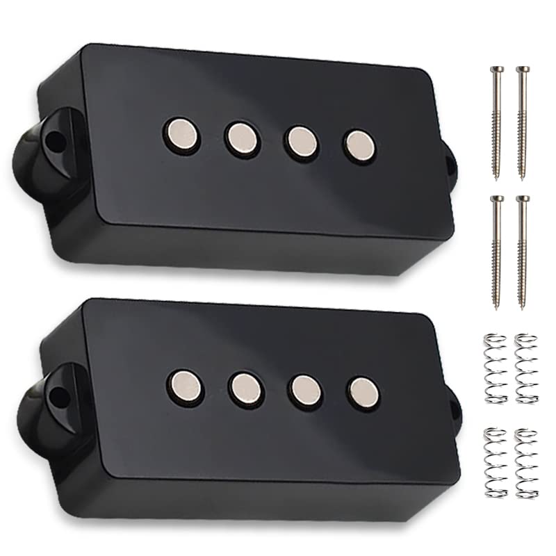 SAPHUE Alnico 5 P Bass Pickups Humbucker Pickup for 4 String P Bass Precision Bass Replacement