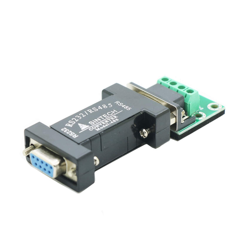 Sintech 232 to 485,RS232 Serial to RS485 Communication Data Converter Adapter