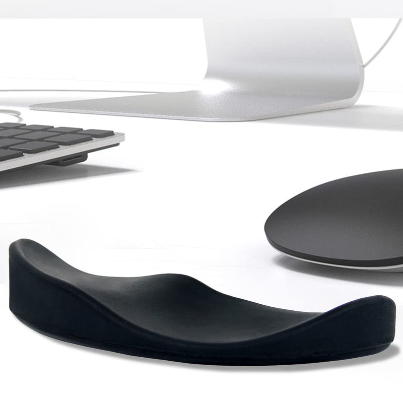 Palm Rest Support Pad Mouse Wrist Rest Support for Office Computer Laptop Typing Pain Relief Black