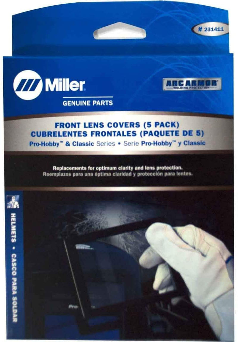 [AUSTRALIA] - Miller Pro-Hobby Series Front Lens Covers - 5 pack - 231411 