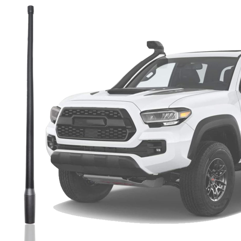[AUSTRALIA] - Anina 13 Inch Rubber Antenna Mast for 2000-2022 Toyota Tacoma Tundra 4 Runner Highlander FJ Cruiser Radio Signal Reception Flexible Car Wash Proof 