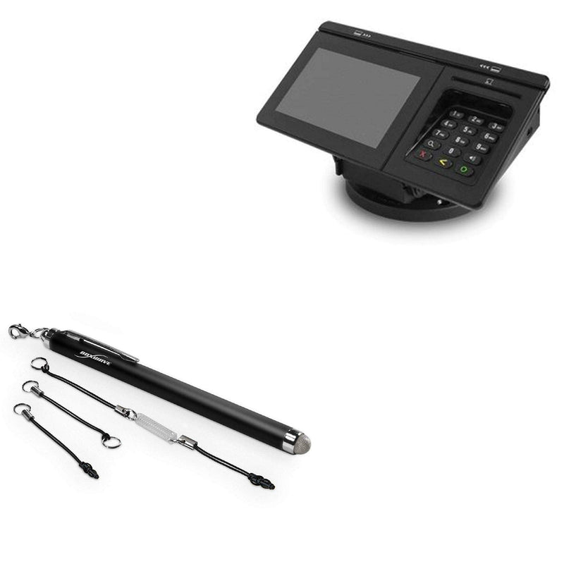BoxWave Stylus Pen Compatible with Equinox Luxe 8500i (Stylus Pen by BoxWave) - EverTouch Capacitive Stylus, Fiber Tip Capacitive Stylus Pen for Equinox Luxe 8500i - Jet Black