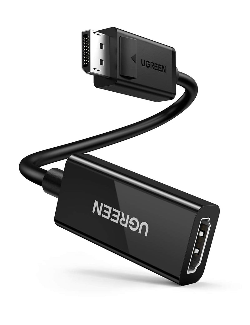 [AUSTRALIA] - UGREEN DisplayPort to HDMI Adapter 4K 60Hz Male to Female DP to HDMI Converter Video Display Cord Compatible with HDTV Monitor Projector Computer 