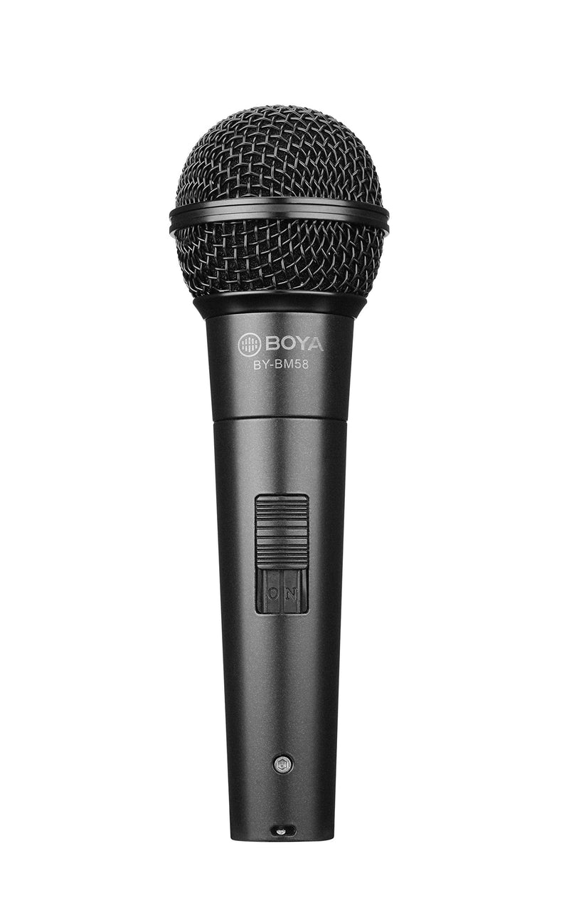 [AUSTRALIA] - Boya BY-BM58 Handheld Dynamic Vocal Microphone XLR, Black 