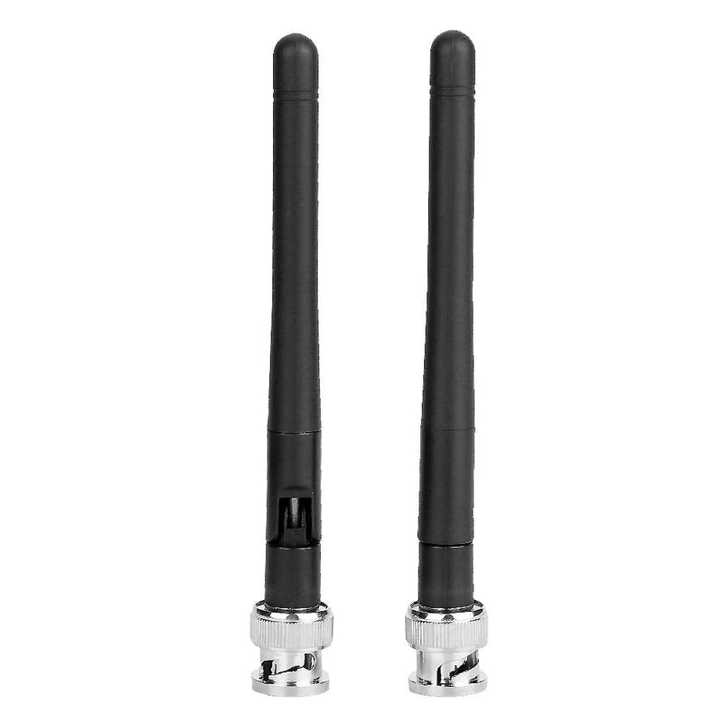 [AUSTRALIA] - BNC Connector UHF Antenna, 2PCS UHF Antenna with BNC Connector for Sennheiser EW100 EW300 EW500 G3 Receiver HM 