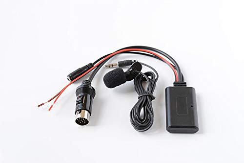 [AUSTRALIA] - Car Bluetooth Receiver Module for Kenwood CA-C2AX KCA-iP500 CA-C1AX 13Pin Radio Stereo Aux Cable Adapter Wireless Audio Input 