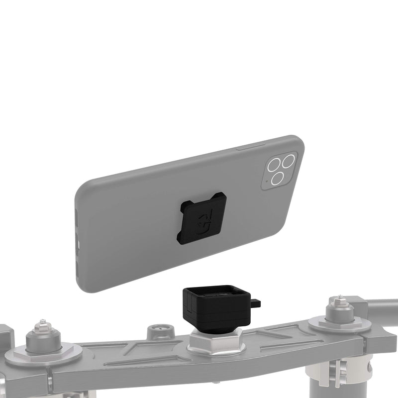 CLIQR - Motorcycle Head Stock Mount (OX852) Cliqr Black