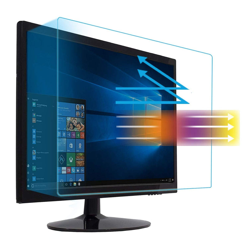 27" Anti Blue Light Anti Glare Monitor Screen Protector Design for Diagonal 27 Inch 16:9 Aspect Ratio Monitor Screen, Anti Fingerprint Reduces Digital Eye Strain Help You Sleep Better 597 x 336 mm