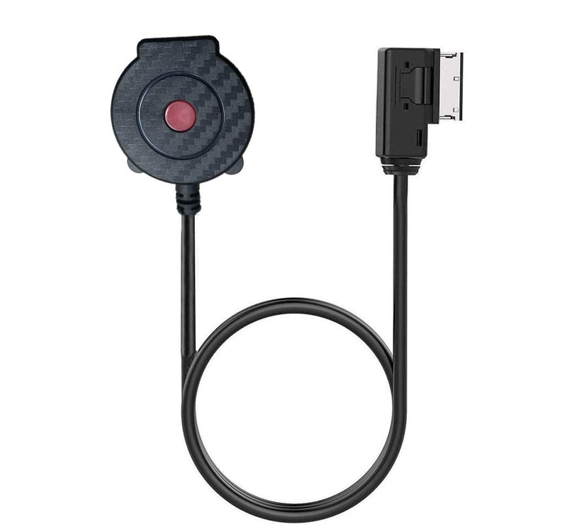 [AUSTRALIA] - LITEMATIRA AMI MMI BL Music Adapter, Media Interface Audio Cable Compatible with Mercedes Benz C E A B G SLK CLS GLK SL Class with COMAND-APS NTG4.5 Black Red 