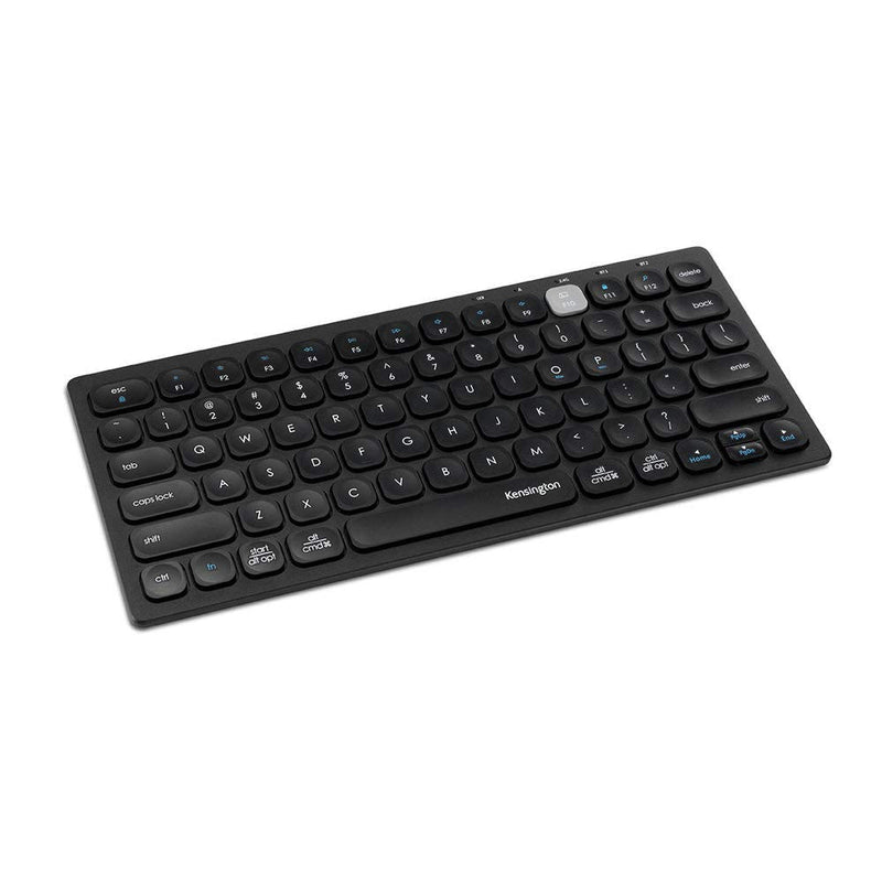 Kensington Multi-Device Dual Wireless Compact Keyboard - Black (K75502US) Compact Wireless