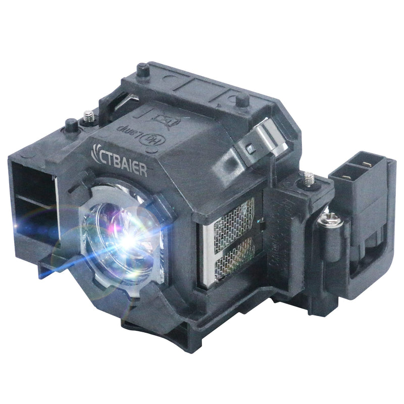 CTBAIER ELP42 for EPSON ELPLP42 powerLite Home Cinema EMP-X56 280 400 400W 822 822H 83 83C 83H 400WE 822P 83E 410W 410W 83HE 410WE EX9 83+ V13H010L42 Replacement Projector Lamp Bulb