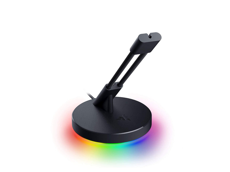 Razer Gaming Mouse Bungee V3 Chroma: Drag-Free Wired Mouse Support - for Esports-Level Performance - Weighted Base - Anti-Slip Feet - Classic Black, RC21-01520100-R3U1