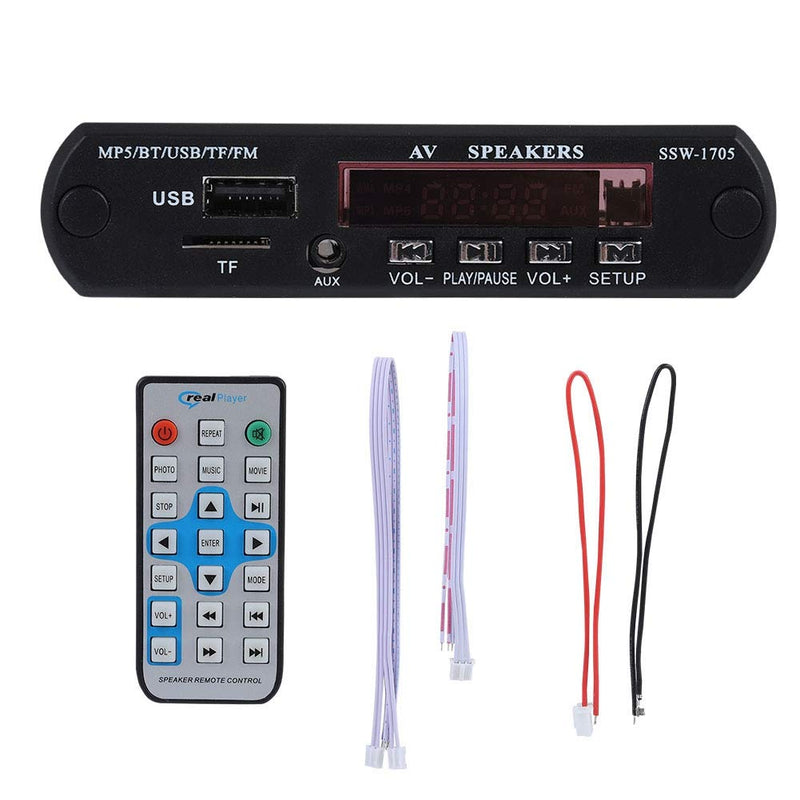 [AUSTRALIA] - MP5 Player 1280 * 720 HD MP5 Player Stereo Bluetooth Audio Player with Remote Control Support FM AUX Input 