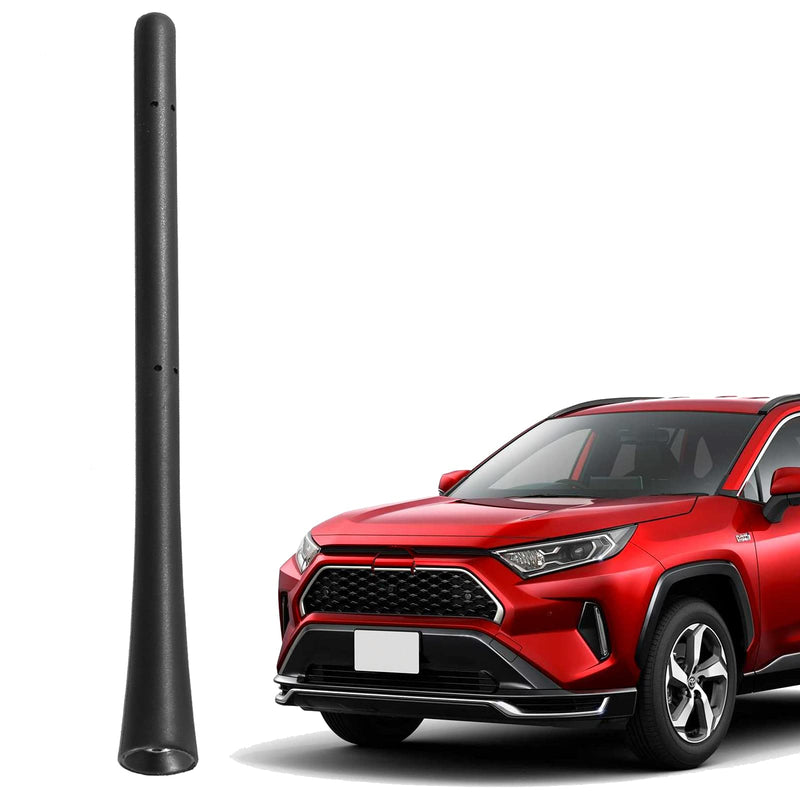 [AUSTRALIA] - Anina 7" Car Radio Antenna Mast for 2002-2019 Honda Accord Fit Civic CVR Element Durable Flexible Rubber Replacement Car Washproof Antenna for Radio Signal Reception 
