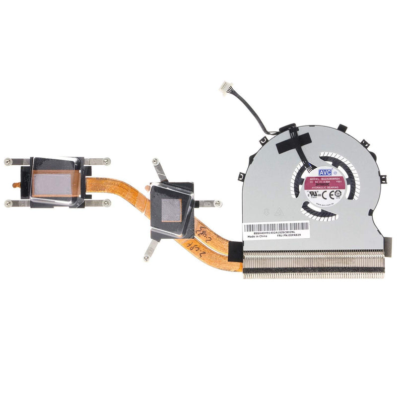 CPU Cooling Fan with Heatsink for Lenovo ThinkPad Yoga 14 460 P40 00PA929 00PA931