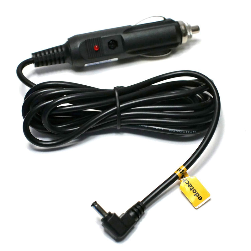 Car Adapter Cable Power Cord for Cobra Rad480i 250 350 450 500g 950 Xrs9955 Spx6655 Spx955 Spx5500 Esd9275 Esd9110 Esd7570 Rad450 Xrs9845 Xrs9880 Radar Laser Detector (6.5 ft Long)