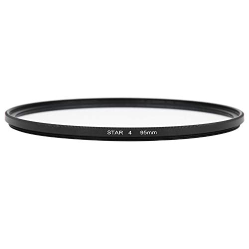 Star Filter Star Lens Filter 95mm 4Line Starlight Night Photography for Lens for Default