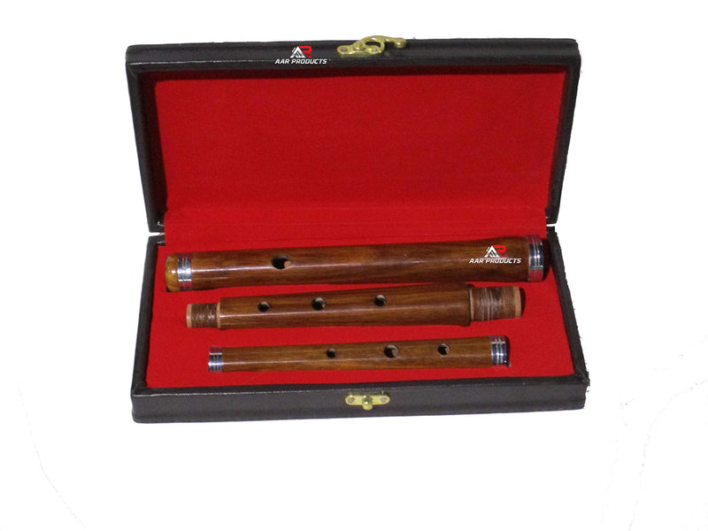 Irish Professional Tunable D Flute with Hard Case 23" Length 3 Pcs Standard Size