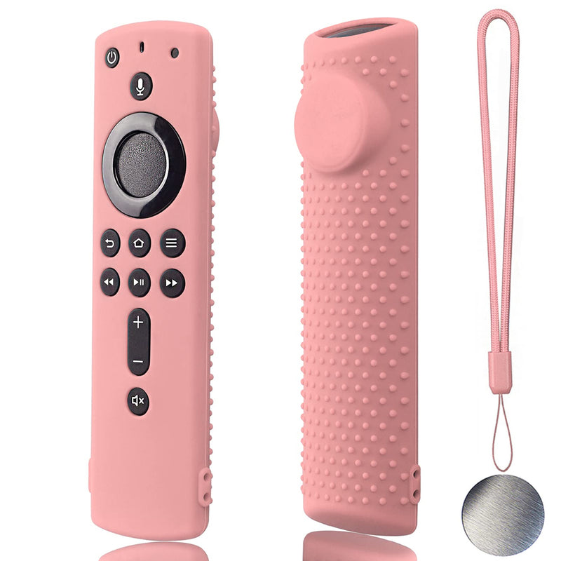 [AUSTRALIA] - Fistick Remote Cover F Stick TV firesticksticktv Remote Control Silicone Cover TV Remote Cover 4k Remote Cover Magnetic Silicone Remote Control Case (Pink) Pink 