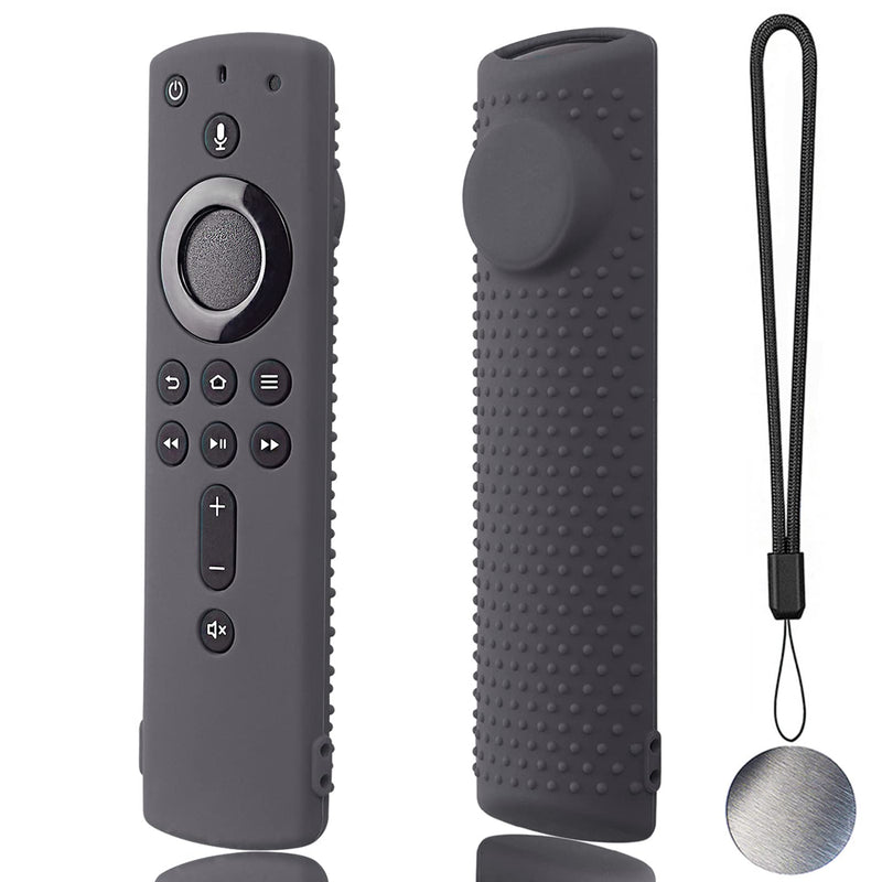 Fir Stick Remote Cover F Stick TV firesticksticktv Remote Control Silicone Cover TV Remote Cover 4k Remote Cover Magnetic Silicone Remote Control Case (Dark Gray) Dark Gray