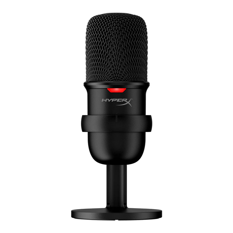 HyperX SoloCast – USB Condenser Gaming Microphone, for PC, PS4, PS5 and Mac, Tap-to-Mute Sensor, Cardioid Polar Pattern, great for Gaming, Streaming, Podcasts, Twitch, YouTube, Discord Black