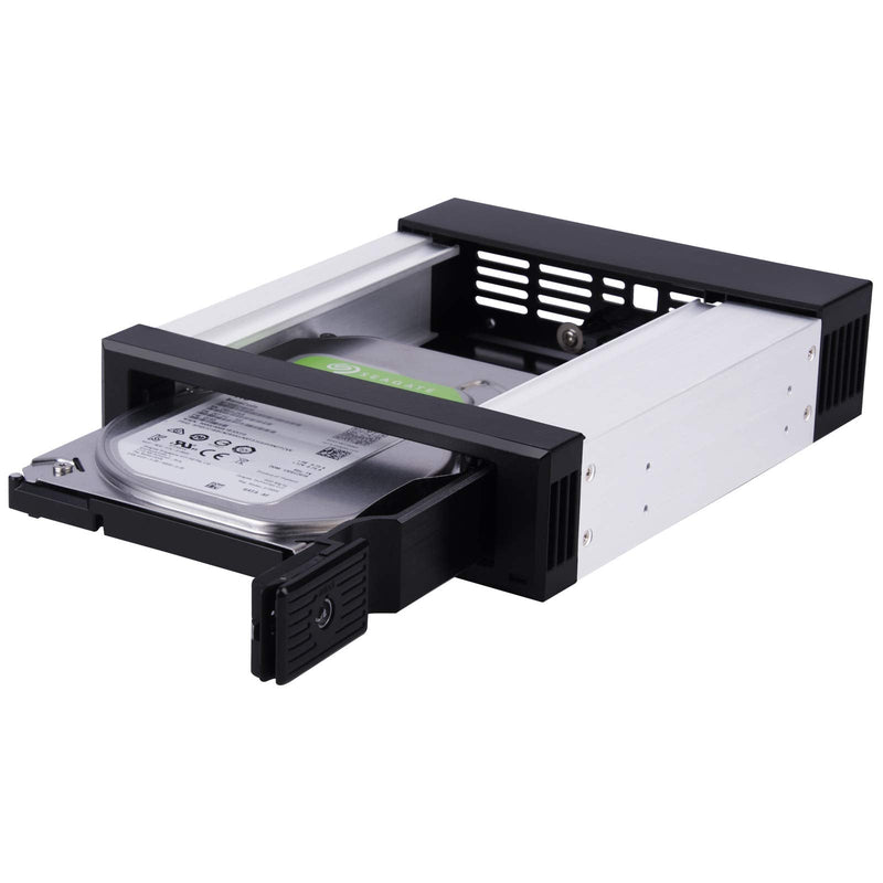 Silverstone Technology FS301, Hot-swappable, Tray-Less 5.25" to 3.5" SAS/SATA Device Bay, SST-FS301