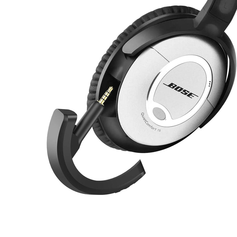 [AUSTRALIA] - aptX Wireless Bluetooth 5.0 Adapter for Bose QuietComfort QC 15 with Mic/Volume Control, Black 